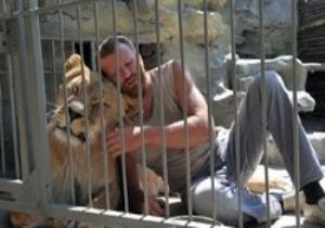 Aslanları Katya ve Samson a Oda Arkadaşı Oldu